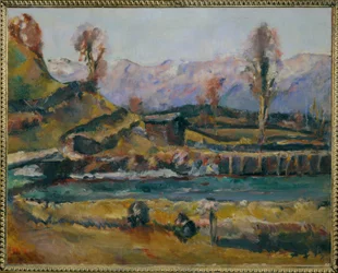 A. Faistauer, Landschaft bei Maishofen